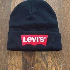 Levi's Black Knit Beanie